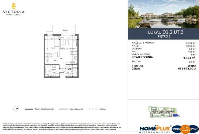 0%, Apartament nad J.Dąbie, osiedle z mariną