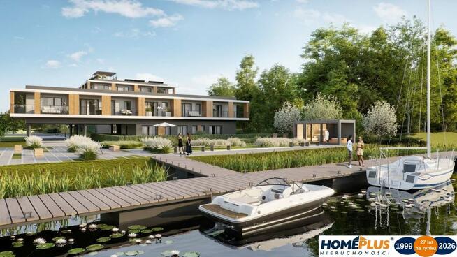 0%, Apartament nad J.Dąbie, osiedle z mariną
