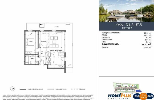 0%, Apartament nad J.Dąbie, osiedle z mariną