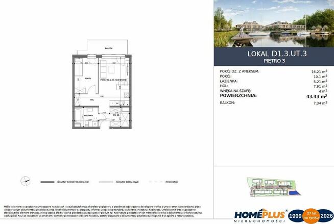 0%, Apartament nad J.Dąbie, osiedle z mariną