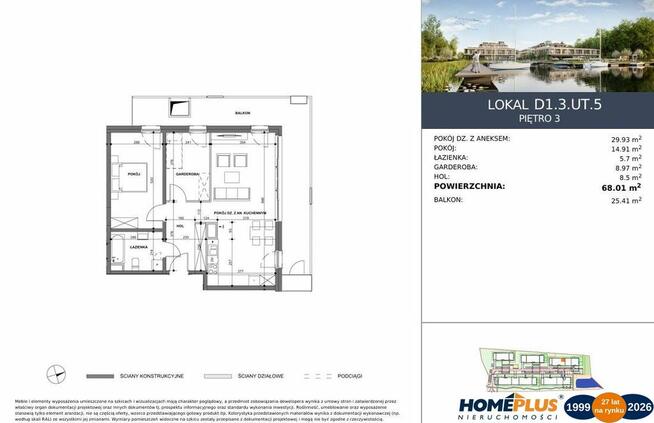 0%, Apartament nad J.Dąbie, osiedle z mariną