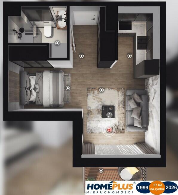 0%, 3 etap inwestycji - apartamentowiec nad Odrą