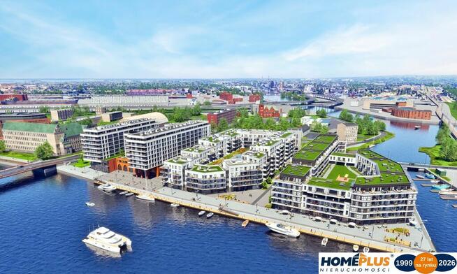 0%, 3 etap inwestycji - apartamentowiec nad Odrą