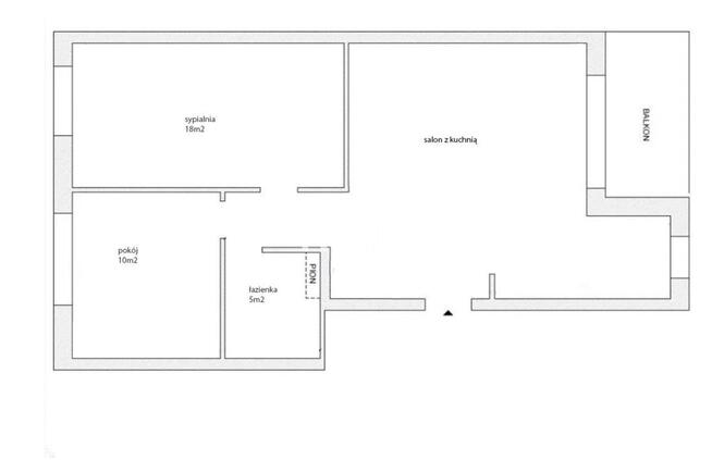 Wysoki standard nowe 3-pok Metro Kabaty z meblami