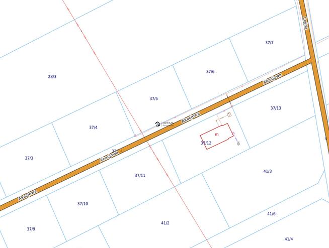 Działka rolno-budowlana Ząbrowo gm. Gościno, Akacjowa