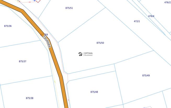 Działka budowlana Gościno, Tęczowa