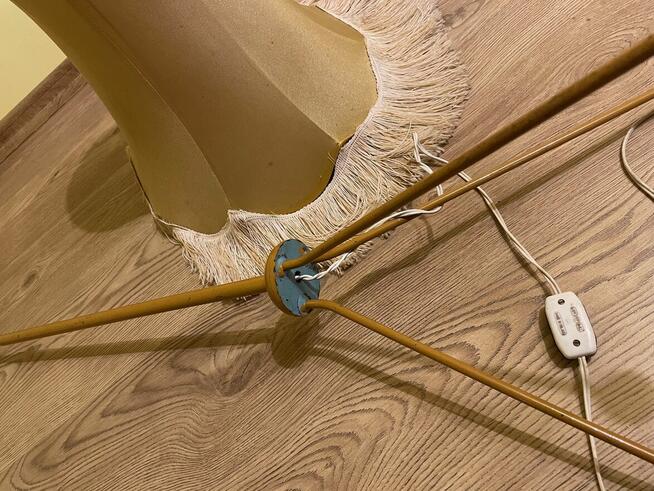 Lampa podłogowa PRL prof. Apolinary Gałecki oryginał