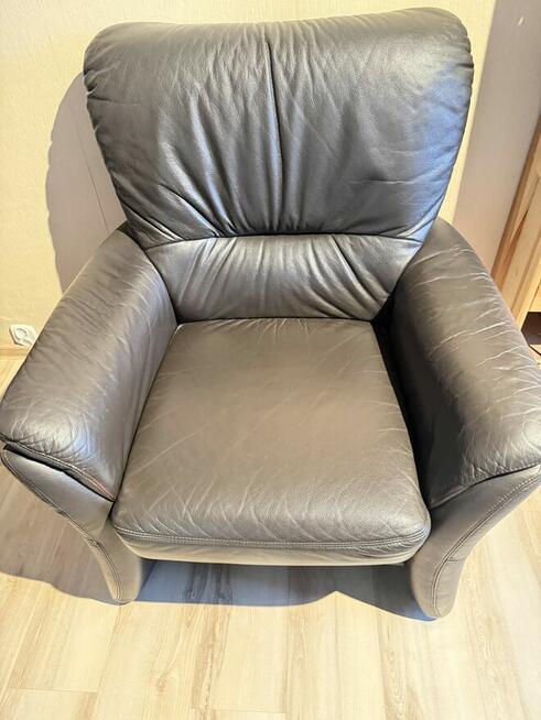 Sprzedam skórzany komplet 3/2/1