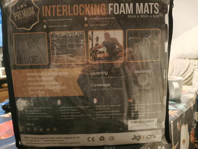 Maty do treningu piankowe.