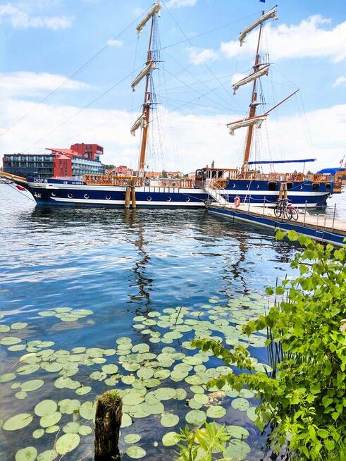 Mikołajki, Willa Cyklada położ. ok. 200 m od jeziora