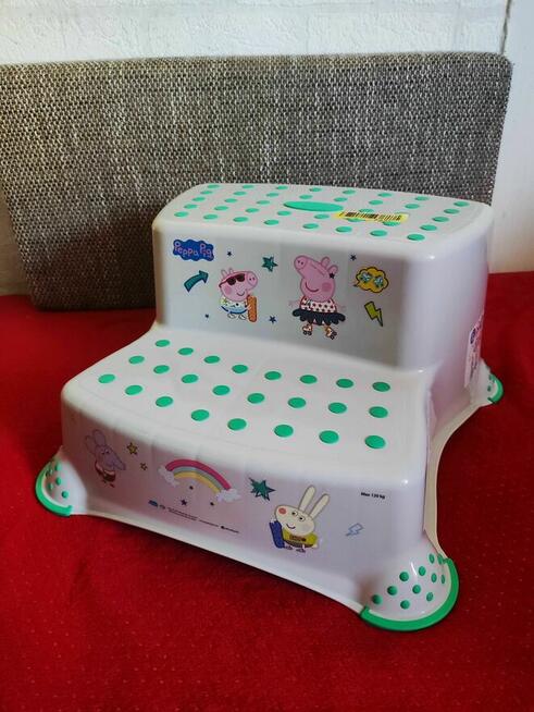 Podest dla Dziecka Dzieci stołek taboret Świnka Peppa Pig