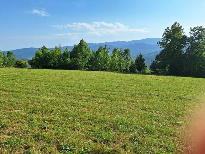 Działka budowlana - widokowa - widok na góry