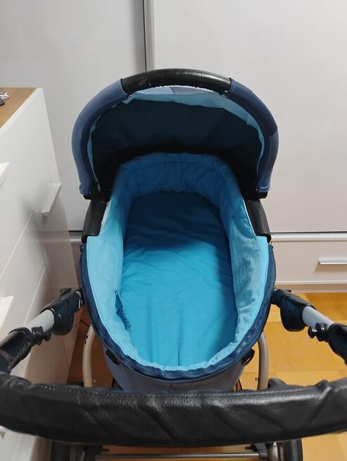 Sprzedam wózek 3w1 X-lander XA niebieski