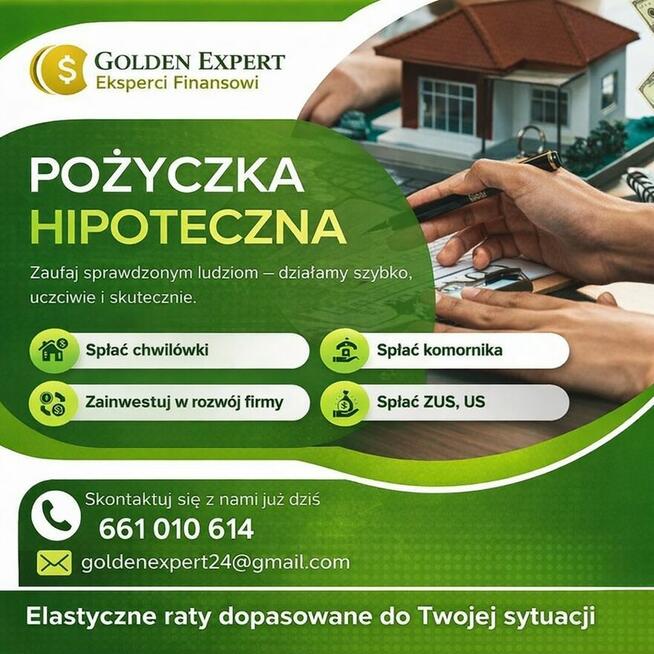 POŻYCZKA POD ZASTAW NIERUCHOMOŚCI DLA FIRM gotówka 48h