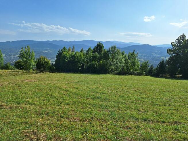 Działka budowlana - widokowa - widok na góry