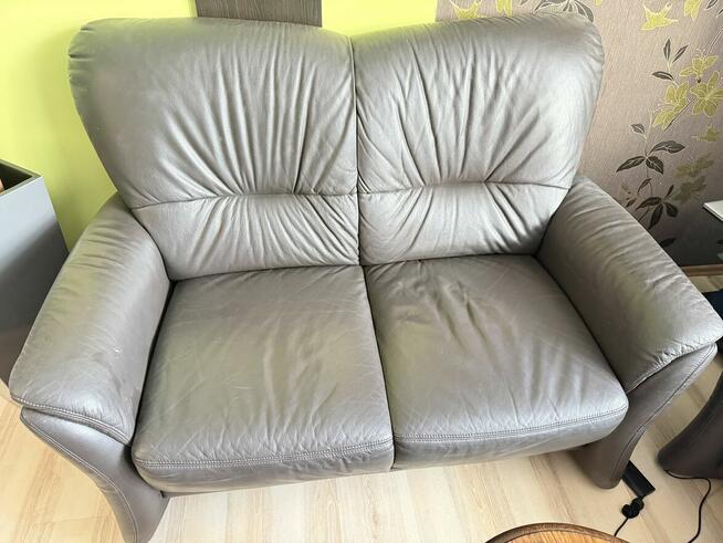 Sprzedam skórzany komplet 3/2/1