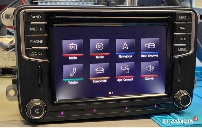 Nowy ekran dotykowego LCD VW Discovery Media MIB 2 PQ