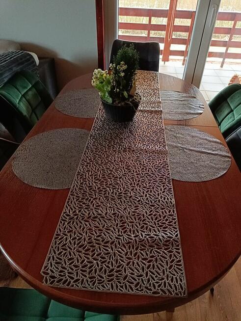 Stół rozkładany drewniany