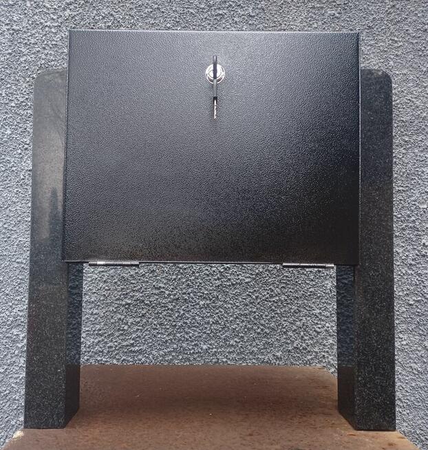 Skrzynka na cmentarz pomnik granit nagrobek