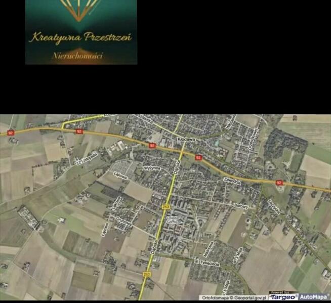 Działka inwestycyjna Kłodawa