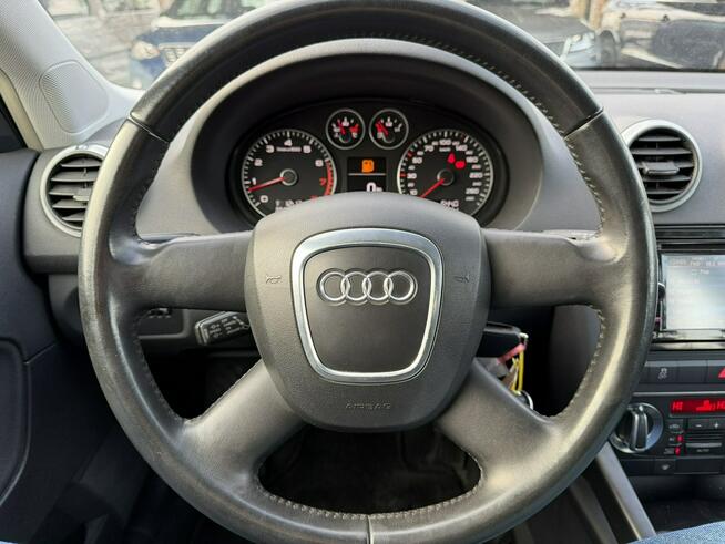 Audi A3 LIFT, Klimatronic 2-stref, Nawigacja, Bluetooth, Ele szyby 4x