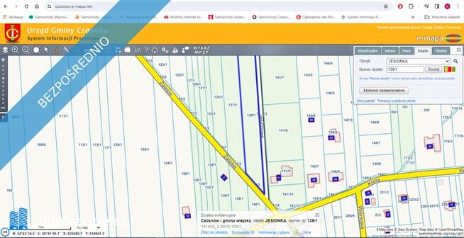 1/2 udziału w dużej działce, budowlano- siedliskowa okazja !