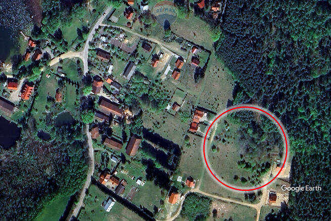 Działka 943 m² | 200 m od jeziora | Kretowiny, las