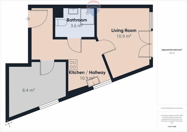 2-pokojowe mieszkanie, Gdańsk Murapol Portovo