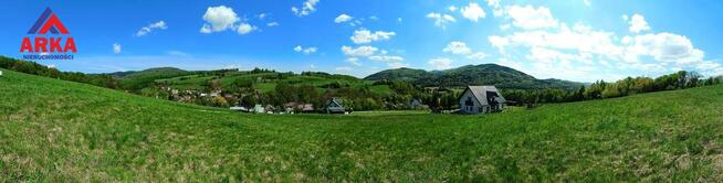 Działka budowlana Młynne gm. Limanowa