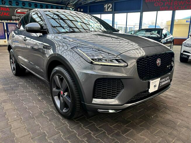 Jaguar E-Pace PANORAMA Chequered Flag 4x4 200KM GWARANCJA 1WŁ Kraj Bezwypadkowy F23%