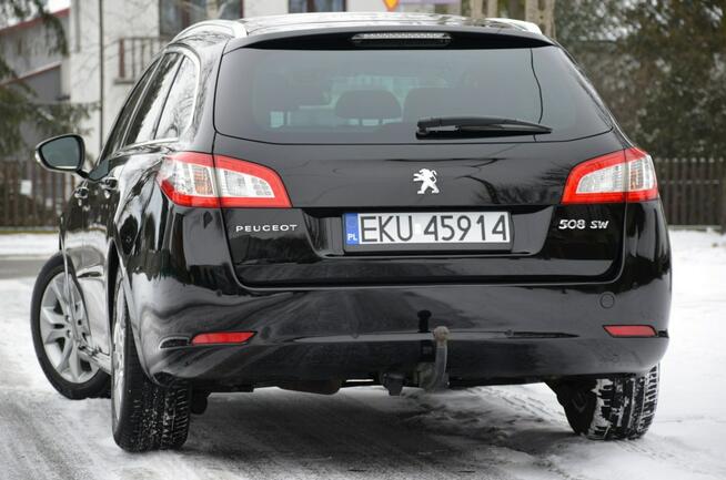 Peugeot 508 SW Czarny 1.6e-HDI 114KM Serwis Panorama Skóra Navi Grz.fotele