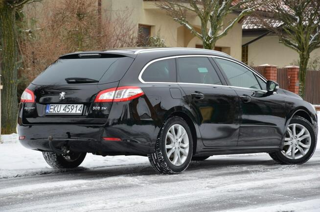 Peugeot 508 SW Czarny 1.6e-HDI 114KM Serwis Panorama Skóra Navi Grz.fotele