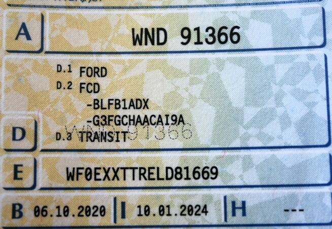 Ford Transit Automat SalonPL L3H3 170KM FV23% Bi-Xenon Kamera Park-Assist Tempomat