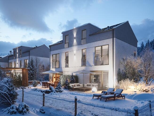 Bliźniak z dużym ogrodem Wawer bez PCC i %