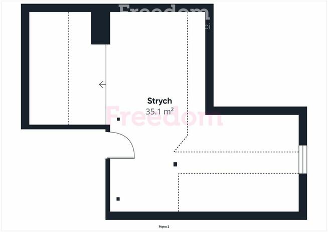 Szeregowiec z ogrodem i poddaszem |Olsztyn Mleczna