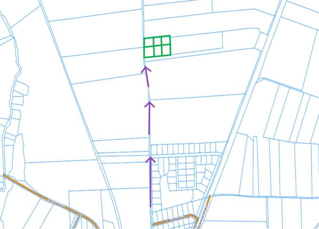 Działka budowlana Młynary gm. Margonin