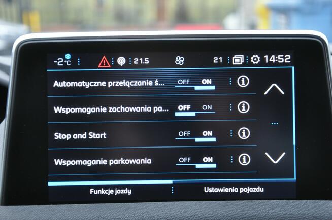 Peugeot 3008 2.0HDi 150KM Crossway Navi Kamera Alkantara Asystenci Tryby jazdy