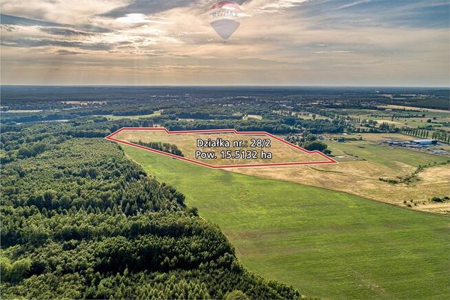 Duża działka rolna - 15.5132 ha, dopłaty!