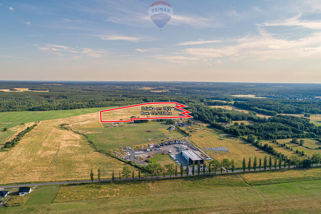 Duża działka rolna - 15.5132 ha, dopłaty!
