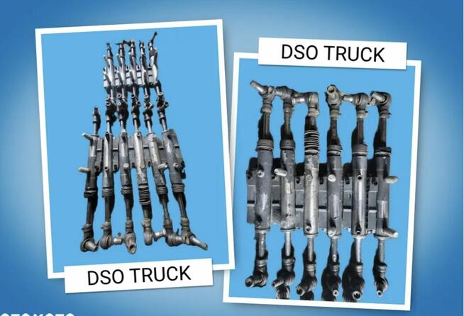 Oś skrętna Siłownik roboczy Układu Kierowniczego Mercedes Ac