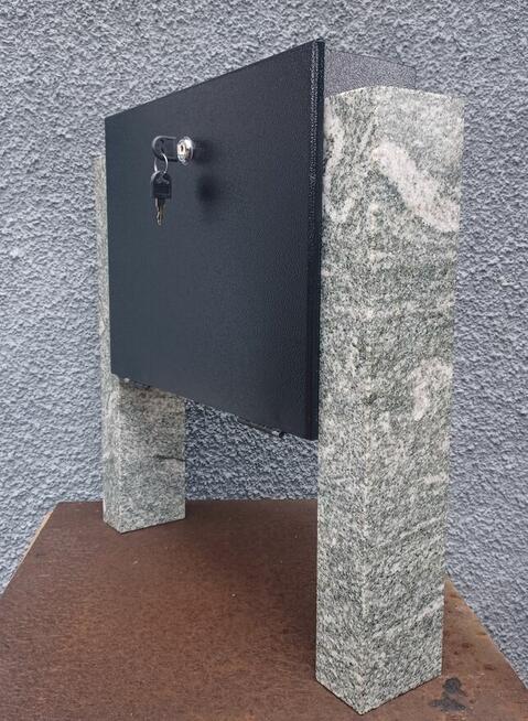 Skrzynka na cmentarz pomnik granit nagrobek