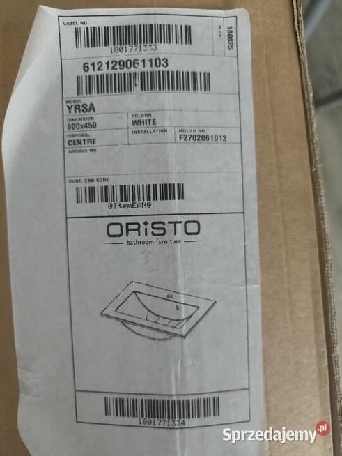 umywalna Łazienkowa Oristo nowa