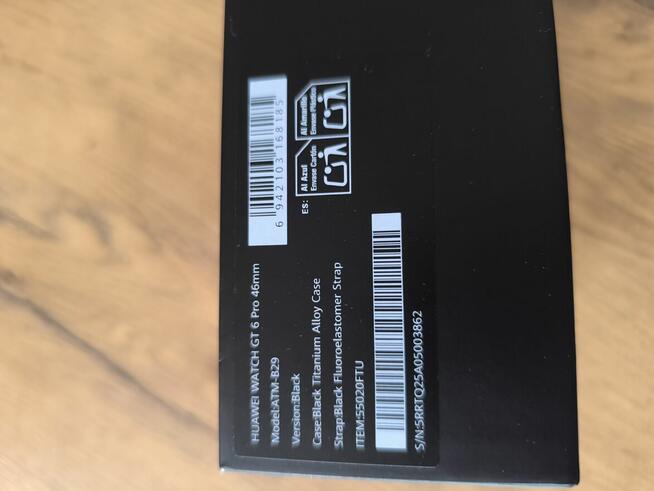 Zegarek Smartchwatch Huawei watch GT 6 pro