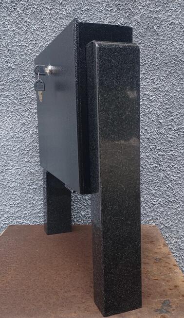 Skrzynka na cmentarz pomnik granit nagrobek