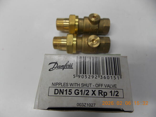 ZŁĄCZKI DO MTCV15 Z ZAWORAMI ODCINAJĄCYMI POD KLUCZ IMBUSOWY