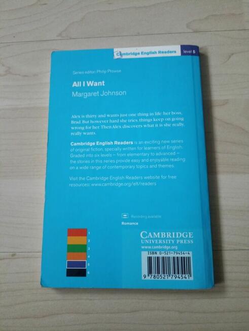 Margaret Johnson: All I Want