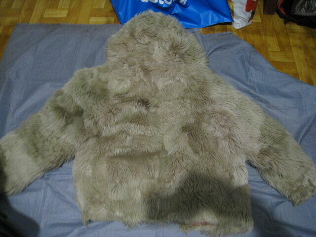 Kurtka damska naturalne futerko