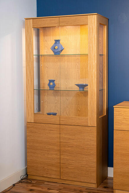 Zestaw Mebli 2xWitryna, 2xKomoda, Szafa, Kolekcja 2022