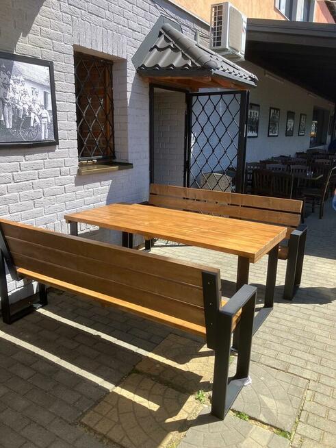 Nowy solidny komplet ogrodowy MODERNO 160 cm