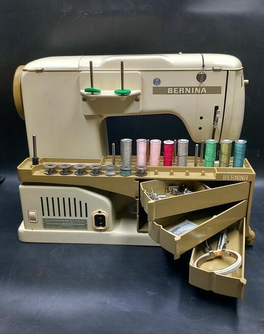 Maszyna Bernina szycie ciężkie skóry jeans filcu 12 MSC Gwar